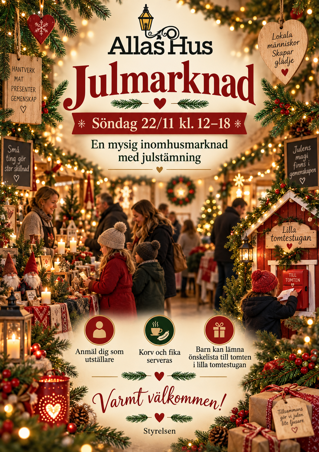 Julmarknad i Bôrna